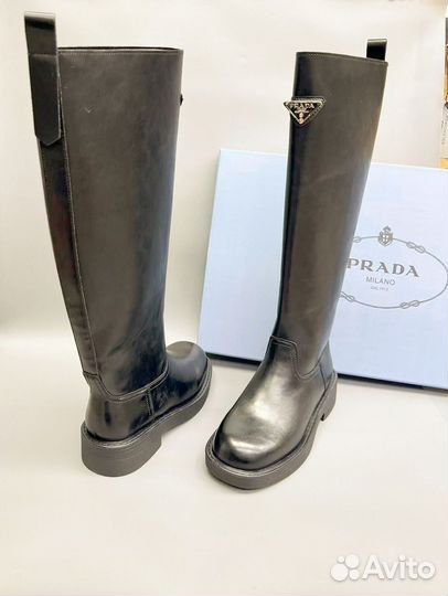 Сапоги демисезонные Prada