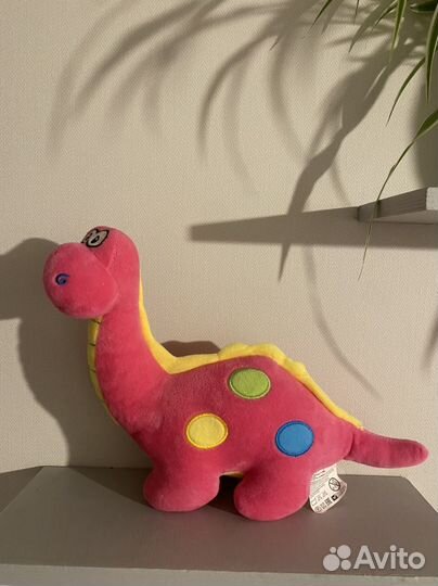 Динозаврик мягкая игрушка