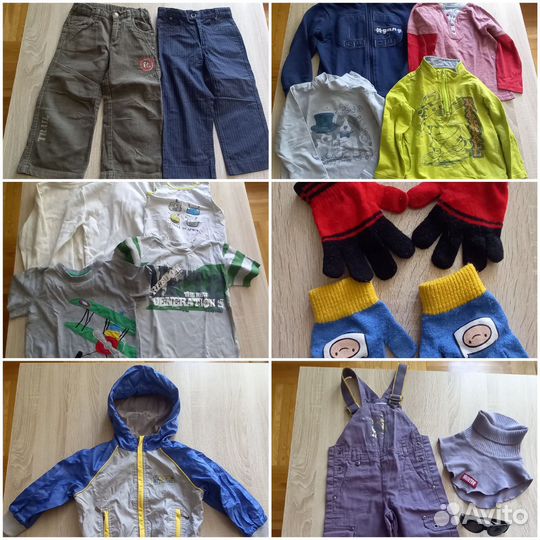 Пакет вещей для мальчика на 2-3 года (17 шт)