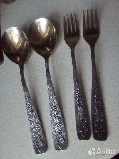 Ложки вилки СССР мельхиоровые