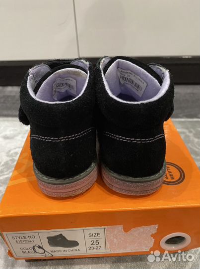 Ботинки длч девочки