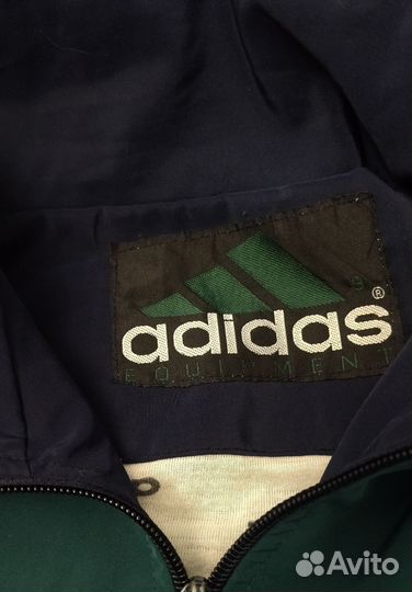 Винтажная олимпийка/ветровка adidas 90-e