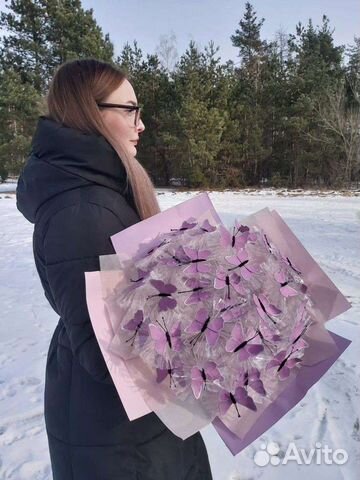 Букет из бабочек