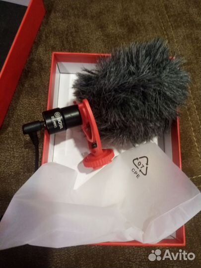 Внешний микрофон boya BY-MM1 черный