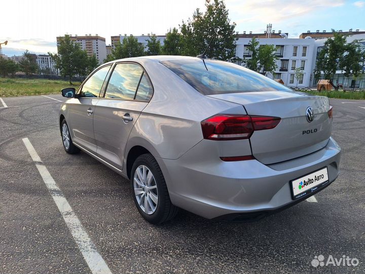 Volkswagen Polo 1.6 AT, 2021, 49 200 км