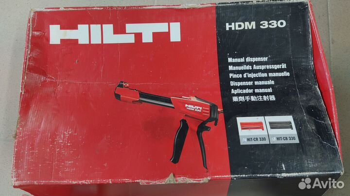 Дозатор для химических анкеров Hilti HDM 330