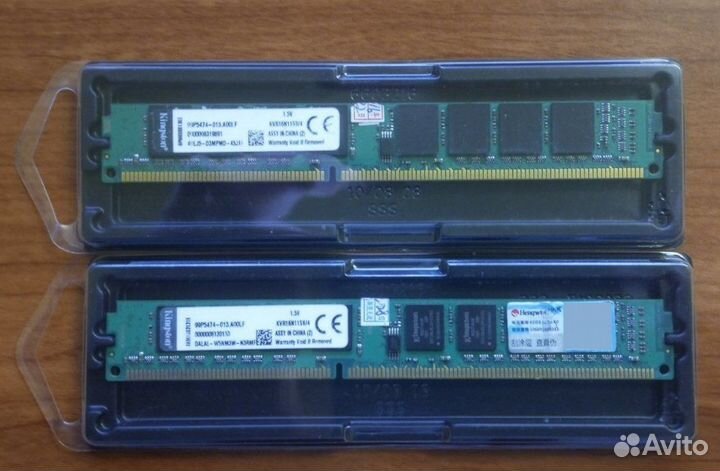 DDR3 4GB 1600MHz Tecmiyo, Kingston