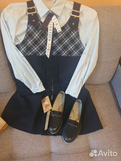 Школьный сарафан 146