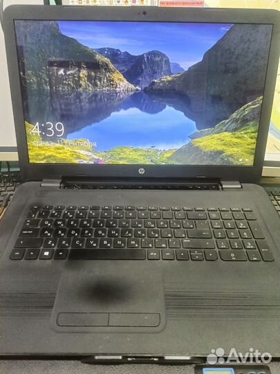 Ноутбук hp модель:17-y018ur