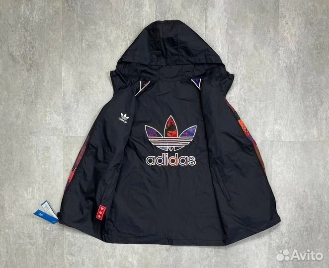 Ветровка мужская двухсторонняя Adidas