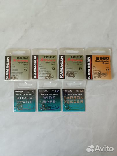 Крючки рыболовные 