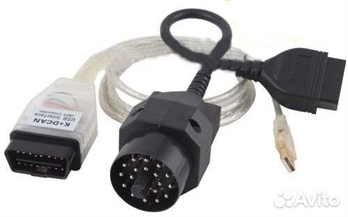 BMW inpa k d can с переключателем и переходником
