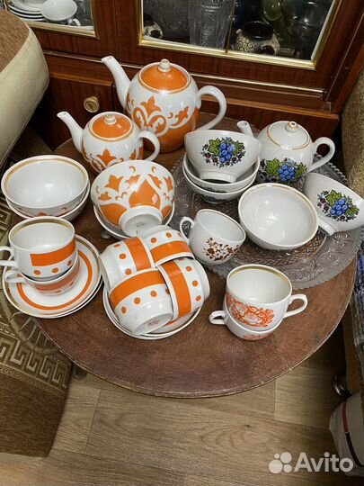 Чайные сервизы СССР