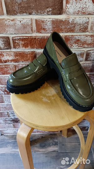 Туфли лоферы эконика кожа 40 размер