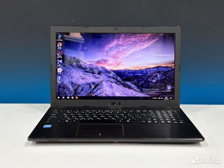 Шустрый Asus 15.6 4 ядра SSD для офиса и учебы