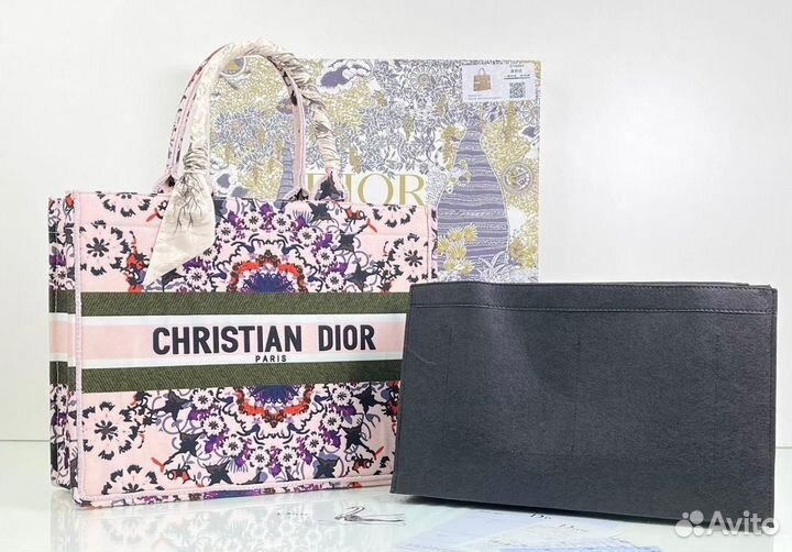 Сумка шоппер christian dior женская