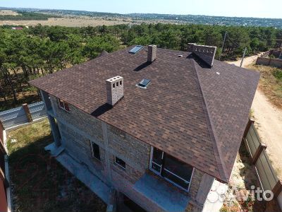 Гибкая черепица, тетрис