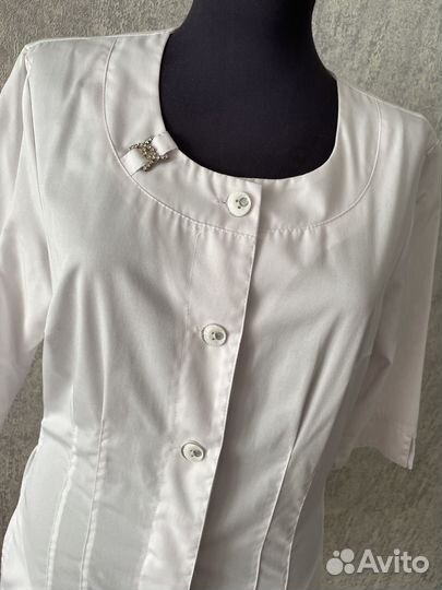 Медицинский халат женский белый 42 44