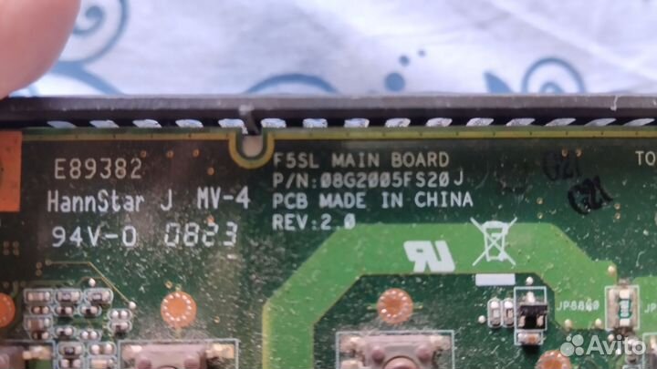 Материнская плата F5SL от ноутбука asus