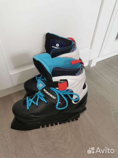 Коньки детские nordway раздвижные 30-33 размер