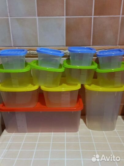 Набор контейнеров 30 шт и 14 шт