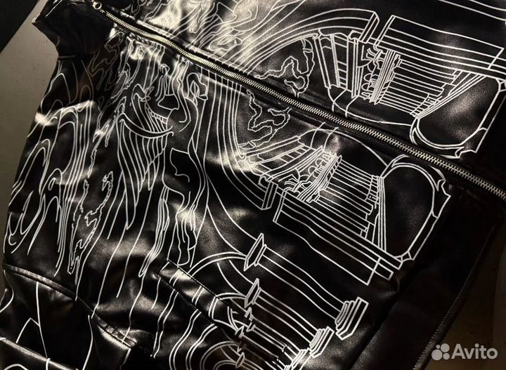 Мотокуртка archive rick owens type