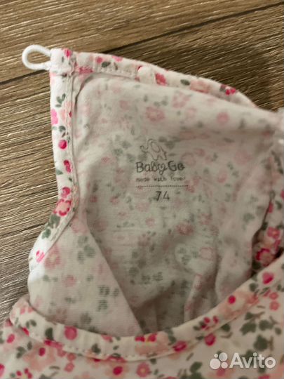 Боди для девочки 74