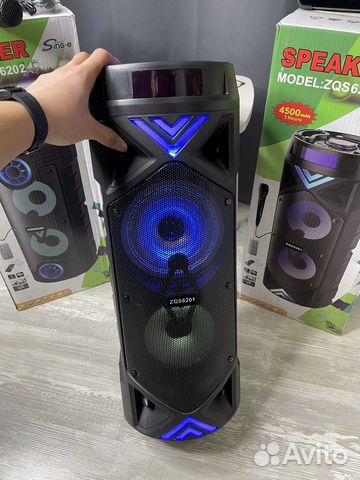 Блютуз колонка большая zqs6201 купить в Москве | Электроника | Авито