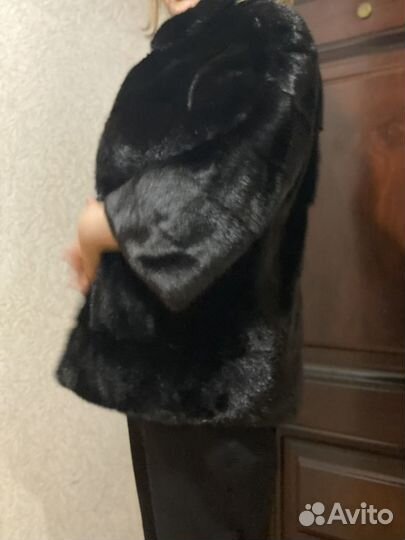 Норковый полушубок
