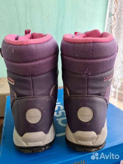 Зимние ботинки для девочки 32 размер