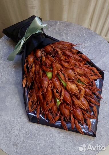 Мужской букет из раков