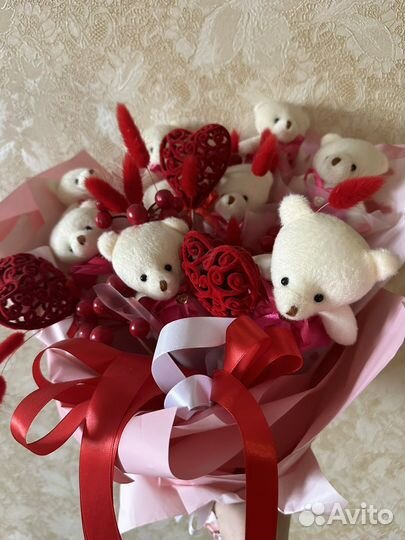 Букет из мишек