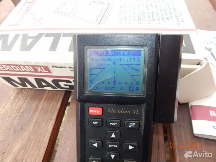 Картплоттер навигатор Magellan XL