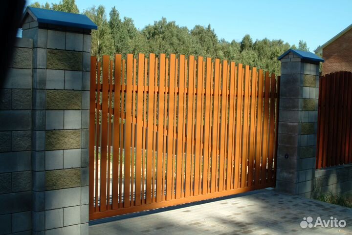 Откатные ворота Alutech ProTrend