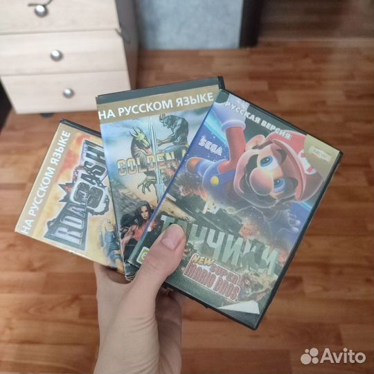 Картриджи для sega