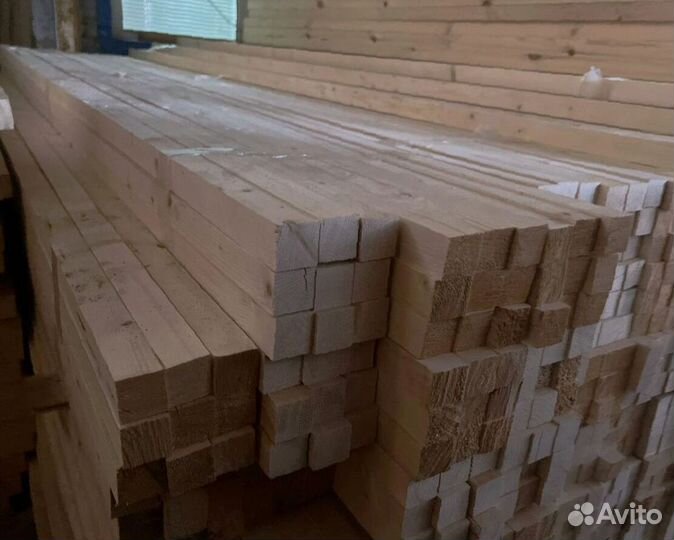 Брусок сухой строганный