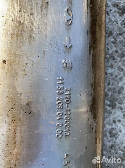 Гранта седан глушитель оригинал