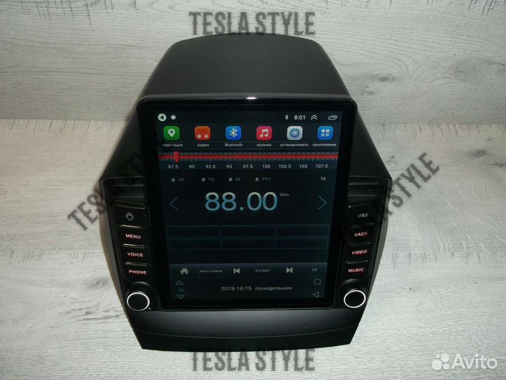 Магнитола Hyundai ix35 Tesla Android GPS