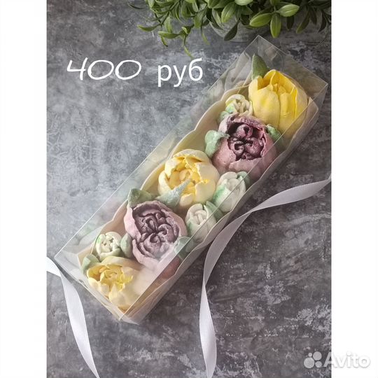 Зефирные тюльпаны