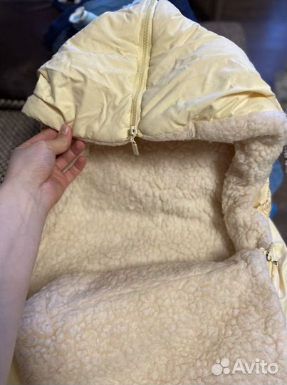 Утепленный конверт для коляски либо для санок