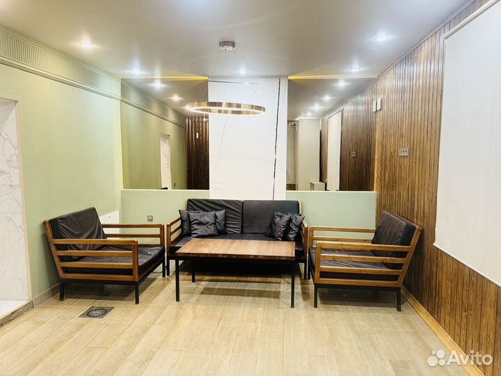 Баня сауна с бассейном