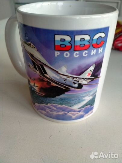 Кружка ввс Русский самолет сбивает американский