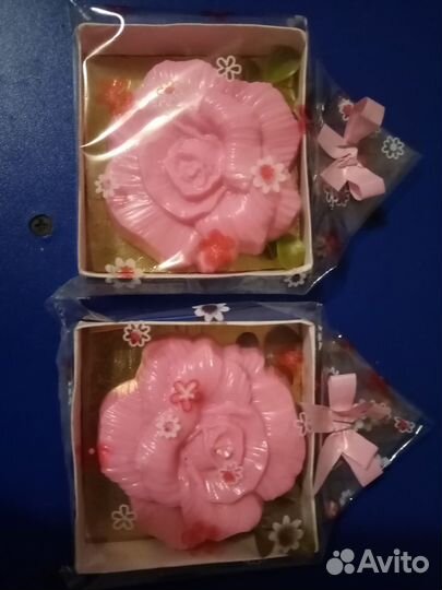 Мыло ручной работы роза