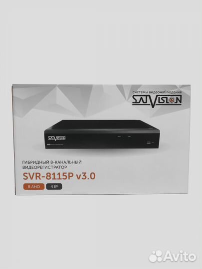 SVR-8115P v3.0 видеорегистратор гибридный
