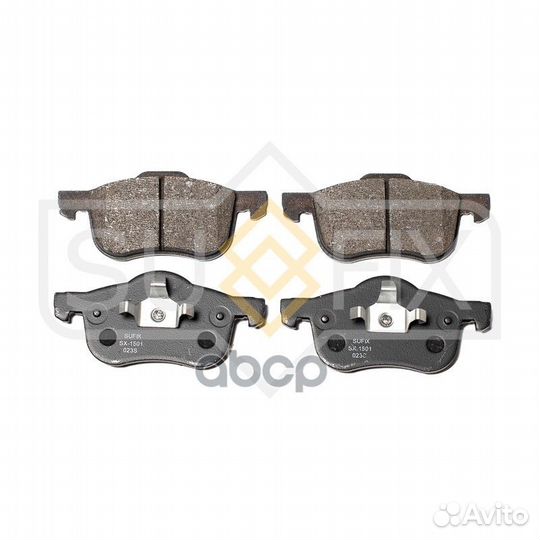 Дисковые тормозные колодки перед прав/лев s