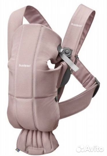 Эргорюкзак babybjorn mini cotton old rose