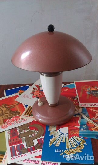 Лампа настольная Грибок