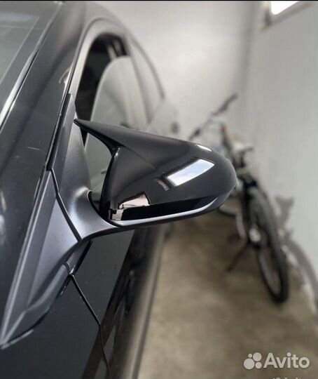 Накладка зеркала Хендай Солярис 2