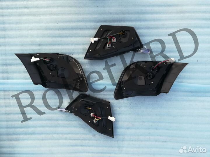 Задние фонари Camry 55 14-17 г Стиль Mercedes