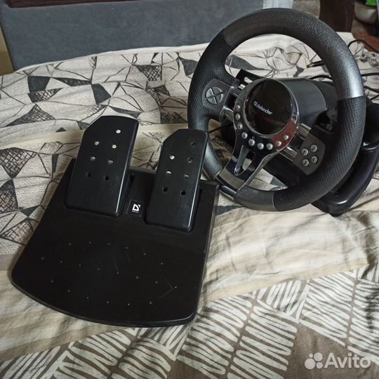 Игровой руль для пк с педалями
